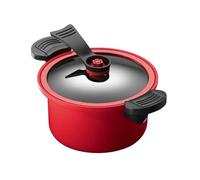 Large Pressure Cookware Even Heat Distribution Cooking Pots For Soup And Rice Nonstick Outdoor Camping Cookpot Homemaking Kitchen Essential