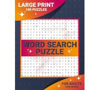 Large Print 100 puzzles word search puzzle for adults: Verity Word Find Puzzle Books with 2000 Words for Seniors, Adults, and Teens- Stress Relieving Word Find Book and Memory Boost Puzzles