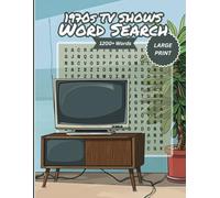 LARGE PRINT 1200+ Words 1970s TV SHOWS Word Search