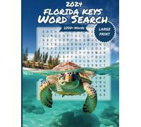 Large Print 1200+ Words Florida Keys Word Search
