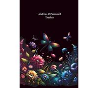 Large Print Address & Password Tracker: An Easy-to-Read Alphabetical Logbook for Contacts, Emails, Usernames, Website Addresses & Passwords and more.