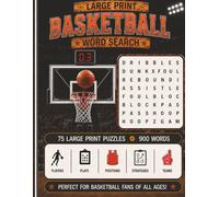 Large Print Basketball Word Search