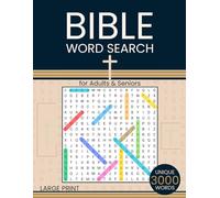 Large Print Bible Word Search: 100 Puzzles with Inspiring Scripture Passages, Challenge Your Mind & Deepen Your Faith with Over 3000 Unique Words from the Holy Bible