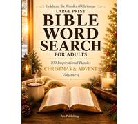 Large Print Bible Word Search for Adults: 100 Inspirational Puzzles | Christmas & Advent Edition | Volume 4