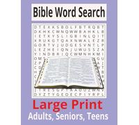 Large Print Bible Word Search for Adults, Seniors and Teens: 55 Faith-Based Puzzles Featuring People, Places, and Stories from Scripture (Grow Your Faith - One Puzzle at a Time.)