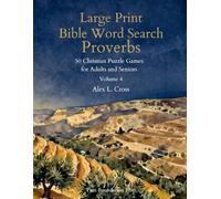 Large Print Bible Word Search - Proverbs: 50 Christian Puzzle Games for Adults and Seniors - Volume 4