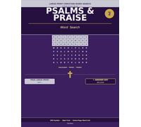 Large Print Christian Word Search: A Faith Journey Series - Psalms & Praise