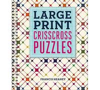 Large Print Crisscross Puzzles