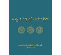Large Print Crochet and Knit Project Log For Seniors or Visually Impaired - a journal for crochet or knitting and gift for crocheter and knitters