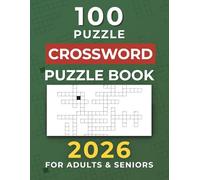Large-Print Crossword Puzzle Book for Adults and Seniors - 100 Medium-Difficulty Puzzles to Challenge Your Mind and Relax (Perfect Gift for Puzzle Lovers)