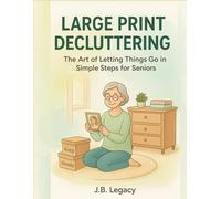 Large Print Decluttering: The Art of Letting Things Go in Simple Steps for Seniors