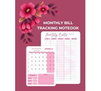 Large Print Easy Monthly Bill Tracker Log: Undated Budget Organizer with Simple Payment Log Sheets | 12-Month Expense Tracker for Home & Personal Finances