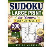 LARGE PRINT EASY SUDOKU FOR SENIORS