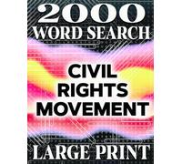 LARGE PRINT, Echoes of Freedom: Civil Rights Movement Word Search Puzzles | 2000 Hidden Words big word search 100 Unique Puzzles | Brain Training: ... Words in Big, Bold Print - for All Ages