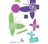 Large Print Geometric Pattern Colouring Book, A4 Size, Spiral Bound, Activity Resource for Care Homes