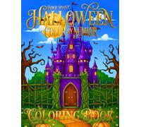 Large Print Halloween Color by Number Coloring Book: 51 Festive Pages with Scarecrows, Witches, Pumpkin Patches, Bats, and Spooky Night Scenes. Easy, Fun & Spooky Designs.