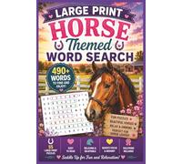Large Print Horse Themed Word Search