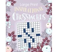 Large Print Inspirational Crosswords (Large Print Puzzle Books)