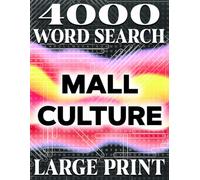 LARGE PRINT, Mall Culture Word Search Extravaganza: 200 Large Print Puzzles Packed with Hidden Words | 4000 Hidden Words: Word Finds for Adults, ... All Ages! Find the 20 words in the puzzle.