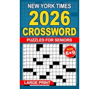 Large Print New York Times 2026 Crossword Puzzles For Seniors: Fun & Thoughtful Puzzles, Easy-to-Read Large Print, Entertaining Brain Workouts, Eye Comfort, Relaxation & Brain Boost