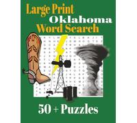 Large Print Oklahoma Word Search (Large Print State Word Search)