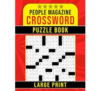 Large Print People Magazine Crossword Puzzle Book