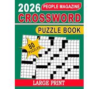 Large Print People Magazine Crossword Puzzle Book: Easy-to-Read Puzzles for Memory, Focus, and Relaxation