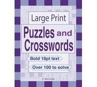 Large Print Puzzles and Crosswords