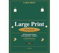 Large Print Seniors Word Search: 100 Big Bold Puzzles: A Thoughtful Gift for Seniors - Easy on the Eyes, Fun for the Mind | Volume 2