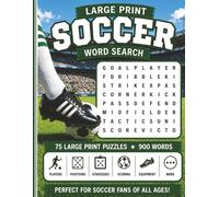 Large Print Soccer Word Search