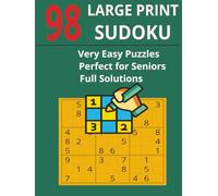 Large Print Sudoku: 80 Very Easy Puzzles for Relaxation and Confidence | Stress-Free Sudoku for Beginners and Seniors | Large Print | Solutions Included