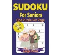 Large Print Sudoku for Seniors: New for 2026 | 150 Puzzles to Keep Your Brain Sharp and Your Eyes Relaxed | 6x9 inches, 193 pages | Solutions Included (Senior Sudoku Selection)