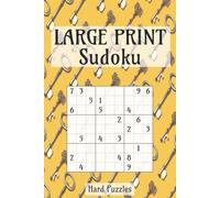 LARGE PRINT Sudoku Puzzle Book: Hard Level Sudoku Puzzle Book | Large Font Puzzles to Challenge Your Skills | 6x9 Inches, 110 Pages | 50+ Puzzles | Solutions Included