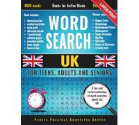 Large Print UK Word Search: A fun and varied collection of word searches about the UK, for teens, adults and seniors. (Pynzle Puzzles | Countries Series)