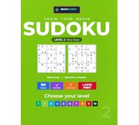 Large Print Very Easy Sudoku for Adults & Seniors: 180 Relaxing One-Puzzle-Per-Page Brain Games for Beginners, with Big Numbers, Tips & Full Solutions to Keep Your Mind Sharp