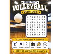 Large Print Volleyball Word Search