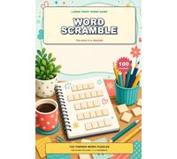 Large Print Word Scramble for Seniors: 100 Fun Themed Puzzles with Big Easy-to-Read Letters