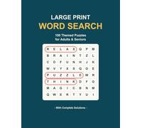 Large Print Word Search: 100 Themed Puzzles for Adults & Seniors