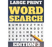 Large Print Word Search: 80 Large Print Word Searches for Adults & Seniors | Find Hundreds of Words - Suitable for Kids (Word Set Edition 3) (RayDogPuzzles)