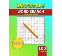 Large Print Word Search Book for Adults: 1800 Words - 100 Puzzles - Varied Themes - Perfect for Adults, Seniors & Teens - Vol 157