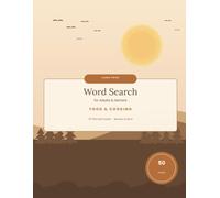 Large Print Word Search: Food, Cooking & Kitchen: 50 Themed Puzzles of Recipes, Ingredients, Cuisine & Kitchen Words for Adults & Seniors