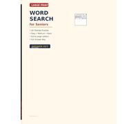 Large-Print Word Search for Seniors: 20 Themed Puzzles with Easy, Medium & Hard Levels - Extra-Large Letters, Full Answer Key Included (Volume 1): A ... Print Word Search Puzzles - Perfec