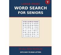Large Print Word Search for Seniors: 50 All-New Themed Puzzles with Easy-to-Read Letters | Relaxing Brain Activity Book for Adults, Grandparents & Memory Care | Volume 2