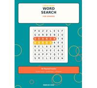 Large Print Word Search for Seniors: 50 Themed Puzzles with Nostalgic Themes - Big Bold Letters, No Backwards Words, Full Solutions Series: Golden Years Puzzles (Book 2)