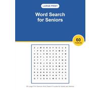 Large Print Word Search for Seniors: 60 Easy and Relaxing Puzzles in Big Print | Fun Brain Games and a Wonderful Gift for Adults and Seniors