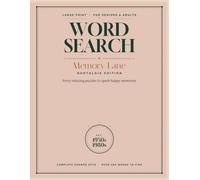Large Print Word Search for Seniors: Memory Lane Nostalgia Edition - 40 Relaxing Big-Print Puzzles from the 1950s to 1980s, with Complete Answer Keys (Brain Games & Gifts for Seniors and Adults)