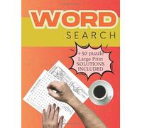 Large Print Word Search Puzzles for Adults: 64 Brain Games with Full Solutions Included