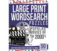 Large Print Wordsearches Puzzles Popular Movies of the 2000s: Giant Print Word Searches for Adults & Seniors