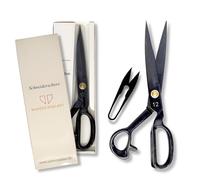 LARGE PROFESSIONAL FABRIC SCISSORS / DRESSOR SCISSORS (12") & SEAM RIPER (HEAVY DUTY, GRIP, VALUE, IDEAL FOR ANY FABRIC TYPE -
