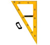 Large Protractor for Teacher - Geometry Measuring Tool, Magnetic Engineer Protractor Ruler for Architect, Engineer, Artist, Designer, Math Course, Measuring Instrument